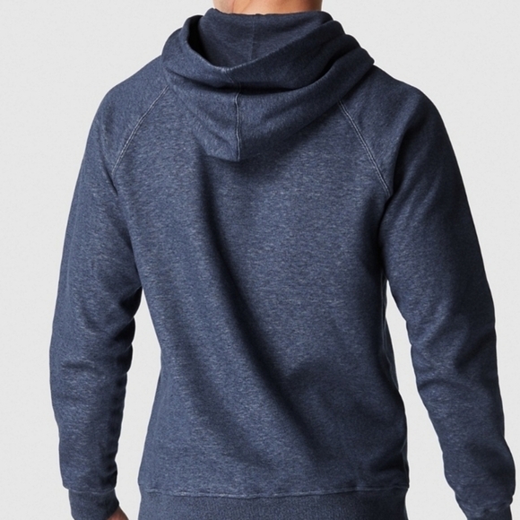 Fabletic The Postgame Hoodie Navy Heather Unisex Size M - Picture 2 of 12